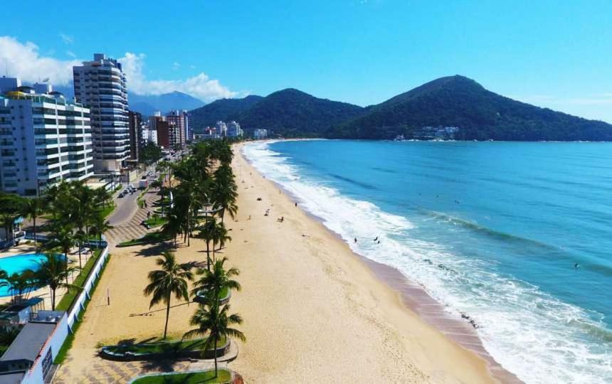 Ap Na Avenida Da Praia Caraguatatuba Exteriér fotografie